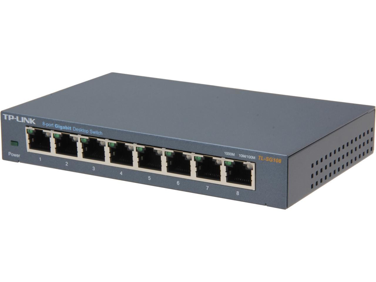 TP-Link 8-Port Desktop Gigabit Switch TL-SG108