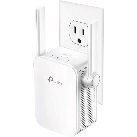 TP-Link AC1200 Dual-Band Wi-Fi Range Extender External Antennas RE305 - White