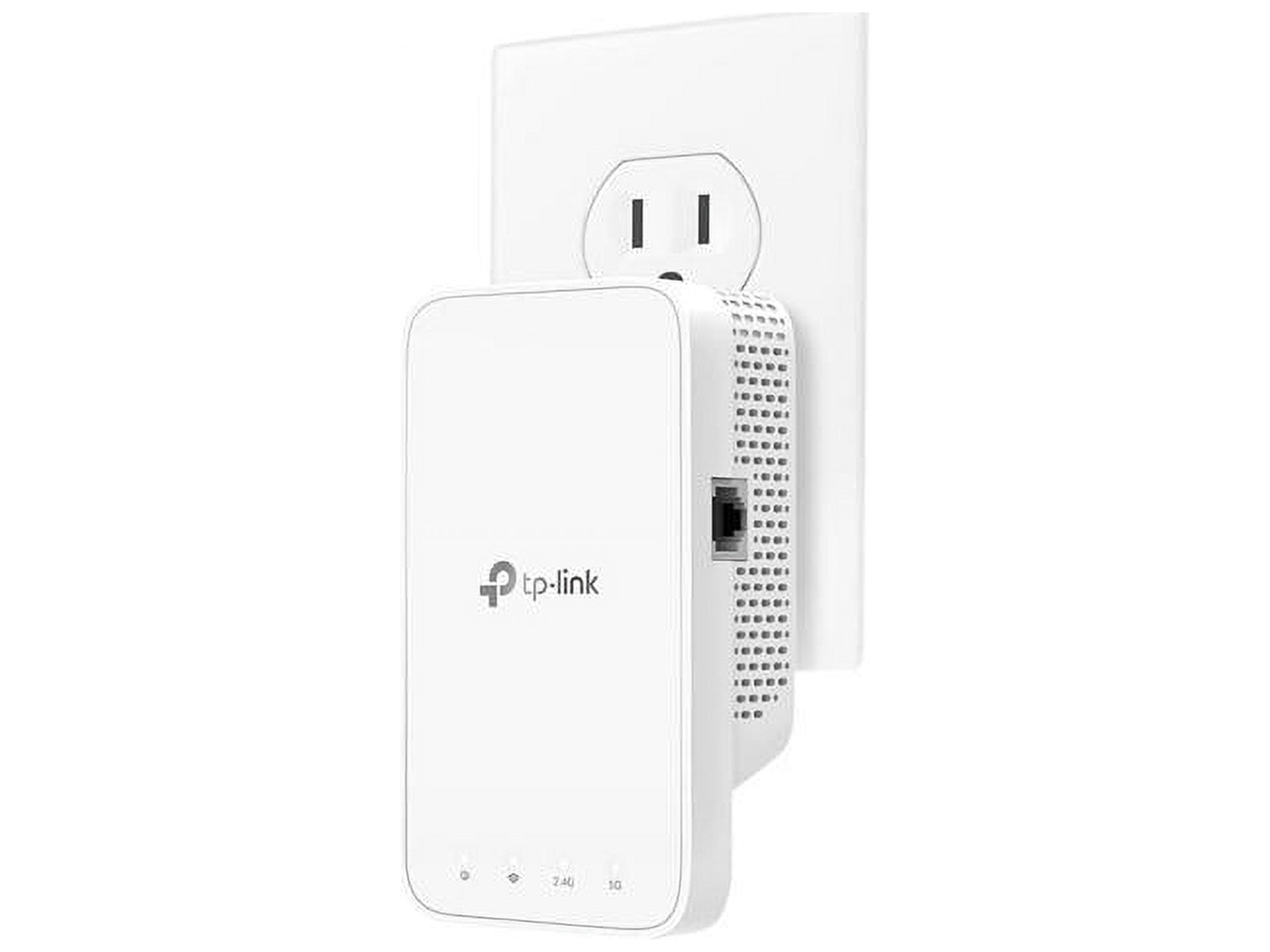 TP-Link WiFi Extender with Ethernet Port, 1.2Gbps signal booster, Dual Band  5GHz/2.4GHz, Up to 89% more bandwidth than single band, Covers Up to 1500