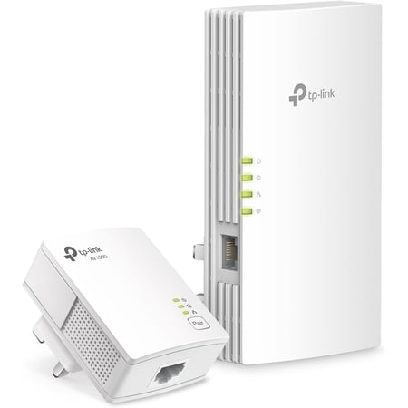 TP-Link AV1000 Powerline Ethernet Adapter+AX1500 Wi-Fi 6 WiFi Extender KIT