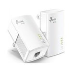 TP-Link AV1000 Powerline Ethernet Adapter KIT - Gigabit Port, Plug Pair &Play, Ethernet Over Power, Nano Size, Power Saving Mode, Network Adapter (TL-PA7017 KIT)
