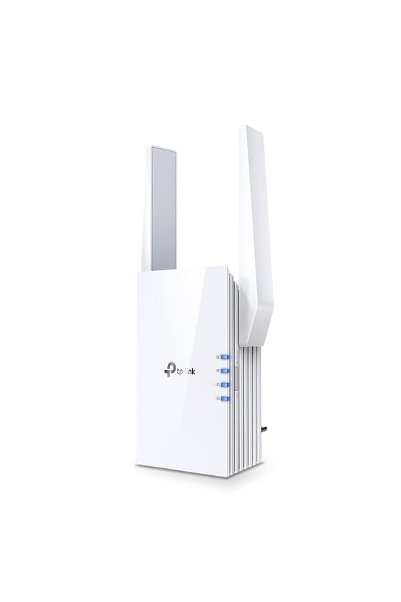 AX1750 Wi-Fi 6 Dual-Band, Range Extender with Rapid 1.75 Gbps Transfer Rate, Smart Roaming for Continuous Wireless Coverage and Connect Your Device Using the Gigabit Ethernet Port - RE1750X