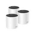 thumbnail image 1 of TP-Link AX3000 Whole Home Mesh WiFi 6 System, Dual-Band with Smart Antennas, MU-MIMO, HomeShield Security Deco X55(3-Pack), 1 of 8