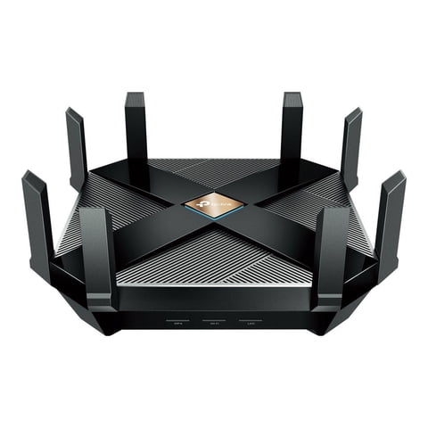 Archer AX6000 IEEE 802.11ax Ethernet Wireless Router - 2.4GHz Yes - 5GHz - 6000Mbit/s Wireless Speed - 8 x Network Port - 1 x Broadband Port - 2.5 Gigabit Ethernet - Desktop