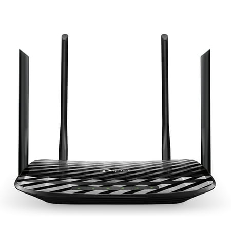 TP-Link - Archer AC1200 Dual-Band Wi-Fi Router - Black