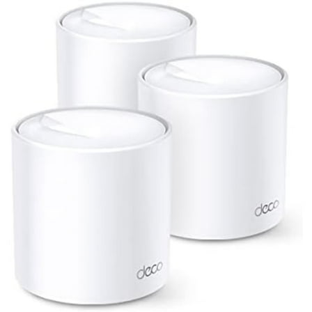 TP-Link AX4300 Deco Pro Wi-Fi 6 Whole Home System 3pk White