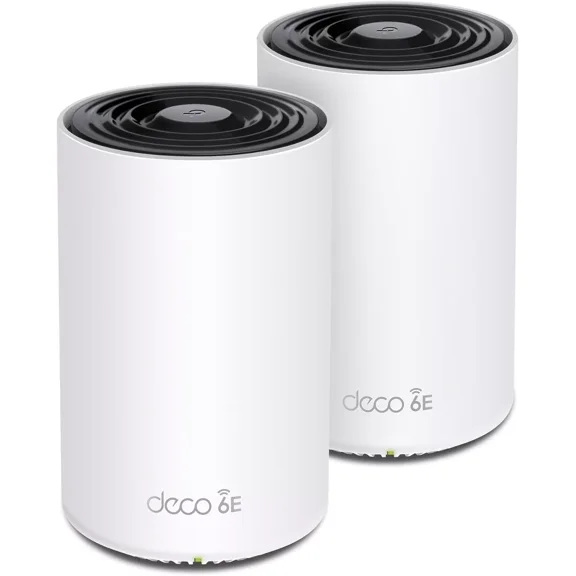 TP-Link Deco AXE4900 Tri-Band WiFi 6E Mesh WiFi System (Deco XE70 Pro)| 2.5G WAN/LAN Ports | 4.9 Gbps Wi-Fi | 5,500 Sq. Ft Coverage | Connect up to 200 Devices | New 6 GHz Band | 2-Pack |2024 Release