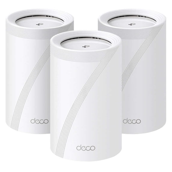 Open Box TP-Link Deco BE11000 Wi-Fi 7 Tri-Band Whole-Home Mesh Wi-Fi System, 3 Pack