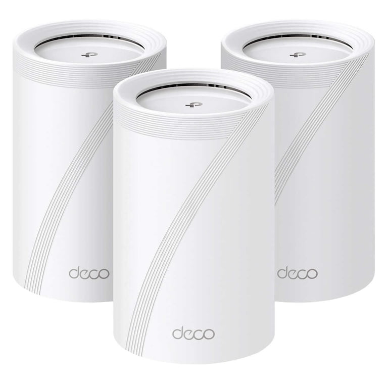 TP-Link, Wi-Fi 7 Tri-Band Mesh System, 3 Pack, 11 Gbps, Whole-Home