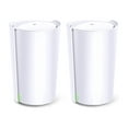 thumbnail image 1 of TP-Link - Deco X90 (2-pack) AX6600 Whole Home Mesh Wi-Fi 6 System - White, 1 of 12