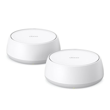 TP-Link Deco BE3600 Next-Generation AI-Driven Dual Band Wi-Fi 7 Home Mesh Router System, 2-Pack (Deco WB7200) - Covers up to 4,500 Sq Ft, Replaces Wi-Fi Router and Extender