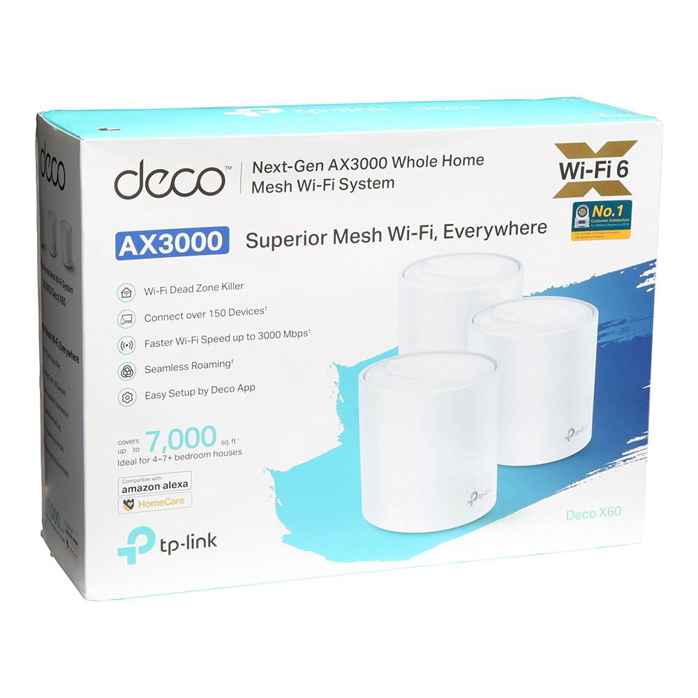 TP-Link Deco X60 Mesh Wi-Fi 6 System