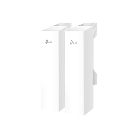 TP-Link EAP215-Bridge KIT Single Band IEEE 802.11 a/b/g/n/ac/ax/be 867 Mbit/s Wireless Bridge - Indoor/Outdoor - 5 GHz - Internal - MIMO Technology - 3 x Network (RJ-45) - Gigabit Ethernet - Pole-m...