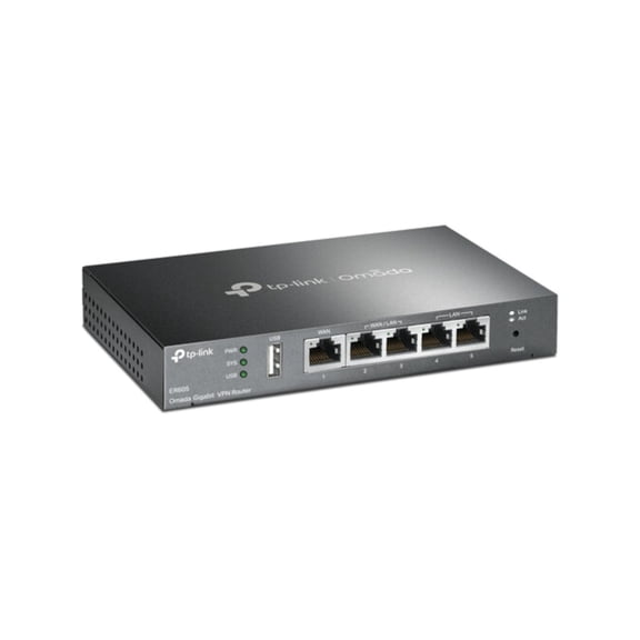 TP-Link TL-R605 Safe Stream Gigabit Multi-WAN Desktop VPN Router