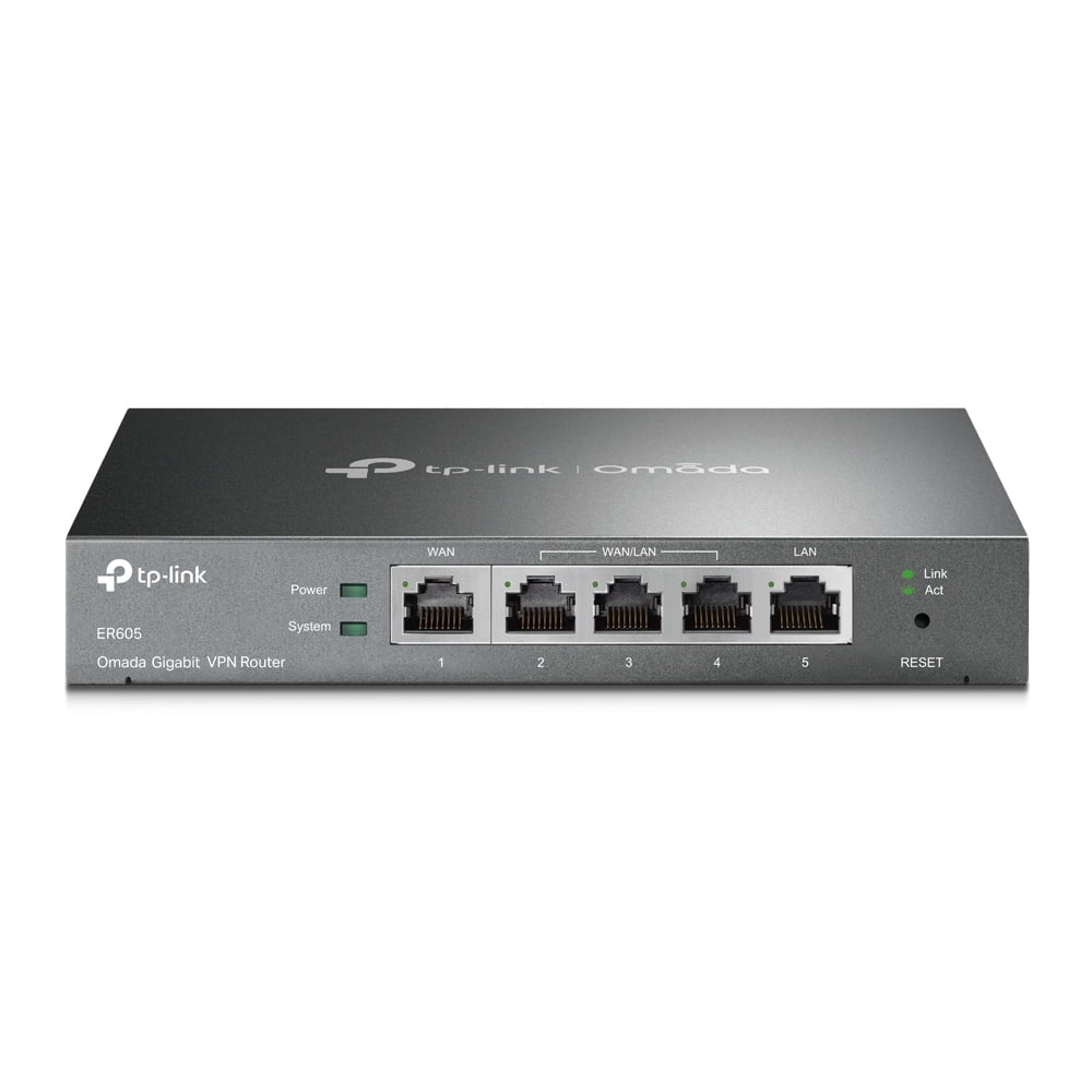 TP-Link ER605 VPN Router | Multi-WAN | 4 Gigabit Ports | Load Balance ...