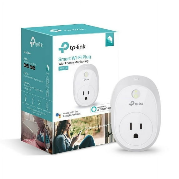 TP-Link HS110 Smart Plug with Energy Monitoring, No Hub Required