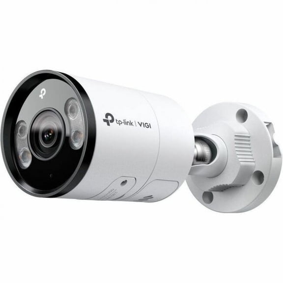 TP-Link VIGI InSight S345 4 Megapixel Outdoor Network Camera - Color - Bullet - 98 ft Infrared/Color Night Vision - H.265+, H.265, H.264, H.264+, H.264H, H.265M - 2688 x 1520 - 4 mm Fixed Lens - 30...