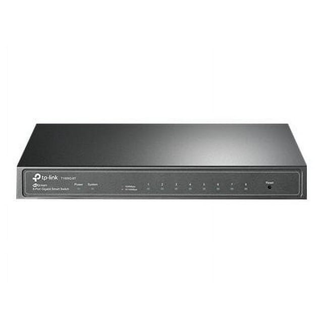TP-Link JetStream T1500G-8T - Switch - managed - 8 x 10/100/1000 (1 PoE+) - desktop - PoE+