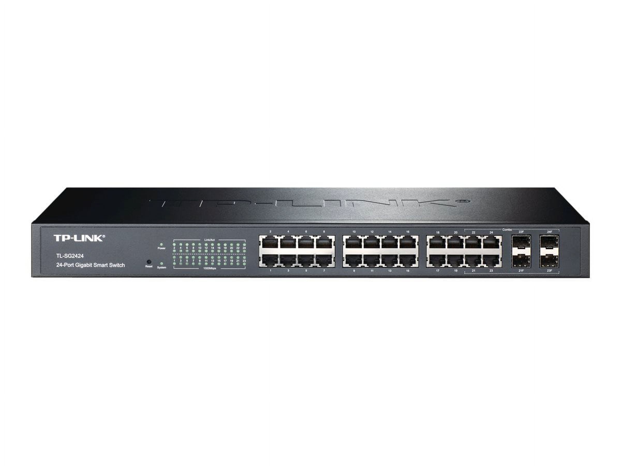 24-port TP-Link JetStream T1600G-28TS - Switch - managed