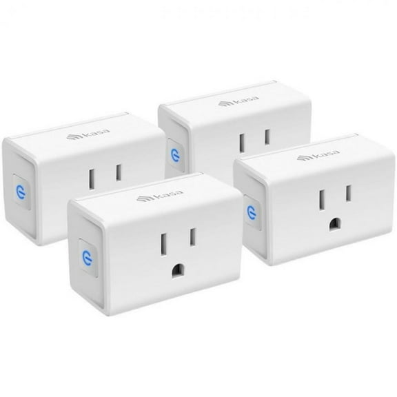 TP-Link Kasa Smart EP10P4, Kasa Smart Plug Mini 15A, 4-Pack