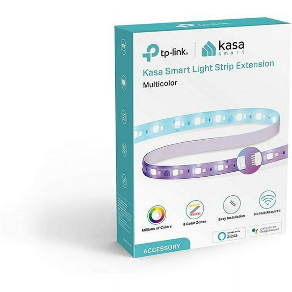 TP-Link Kasa Smart Indoor/Outdoor 164’ Plug-in Multicolor LED Light Strip