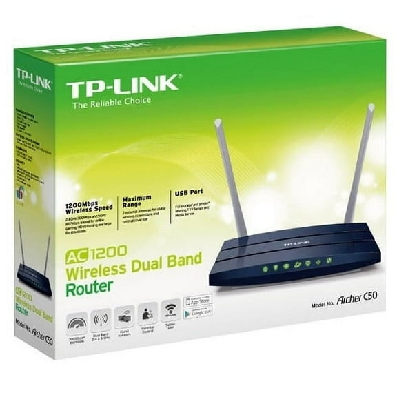 TP-Link ARCHER C50 AC1200 Wireless Dual-Band Router