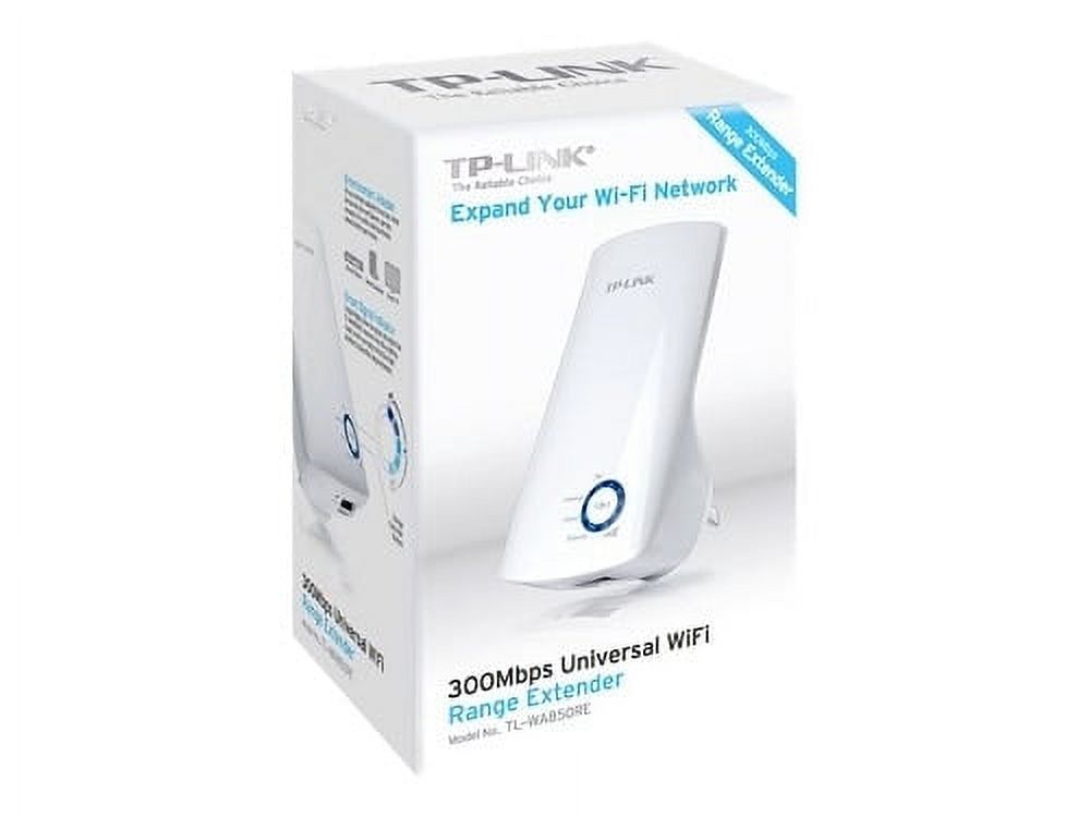 TP-Link Network TL-WA850RE 300Mbps Universal WiFi Range Extender Retail - image 1 of 10