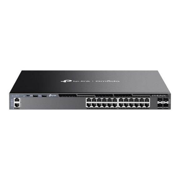 Omada Omada 24-Port Gigabit Stackable L3 Managed Switch with 4 10G Slots