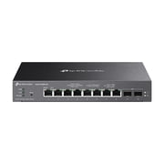 TP-Link Omada 8-Port 2.5GBASE-T and 2-Port 10GE SFP+ Smart Switch with 8-Port PoE+ Gigabit Ethernet, 100 Gigabit Ethernet, 2.5 Gigabit Ethernet - 100Base-T, 1000Base-T, 2500Base-T, 10GBase-X - 18...