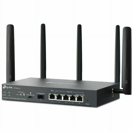 TP LINK ER706W-4G Omada 4G+ Cat6 AX3000 Gigabit VPN Router
