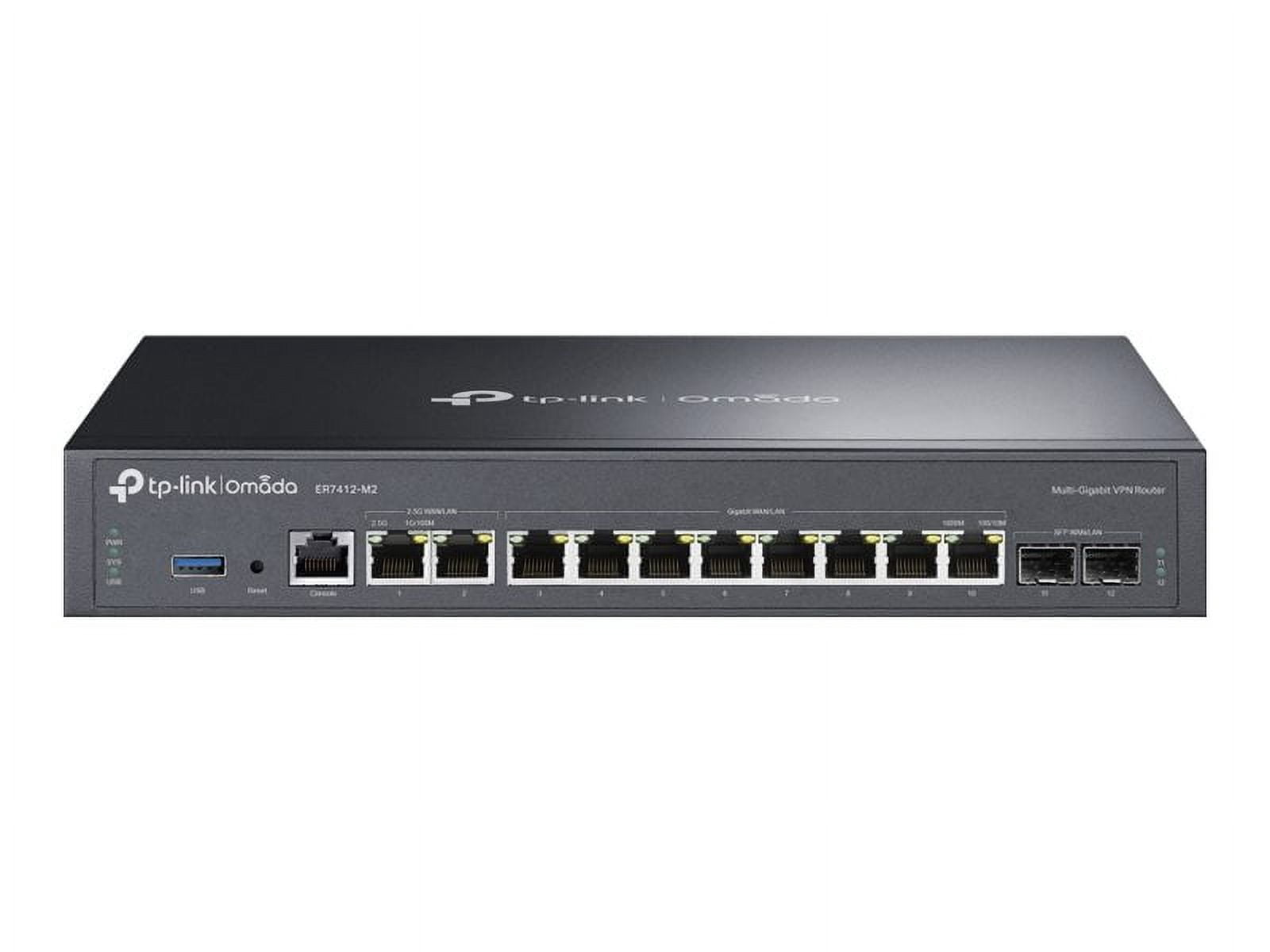 TP-Link Omada Multi-Gigabit VPN Router - 10 Ports - 10 WAN Port(s ...