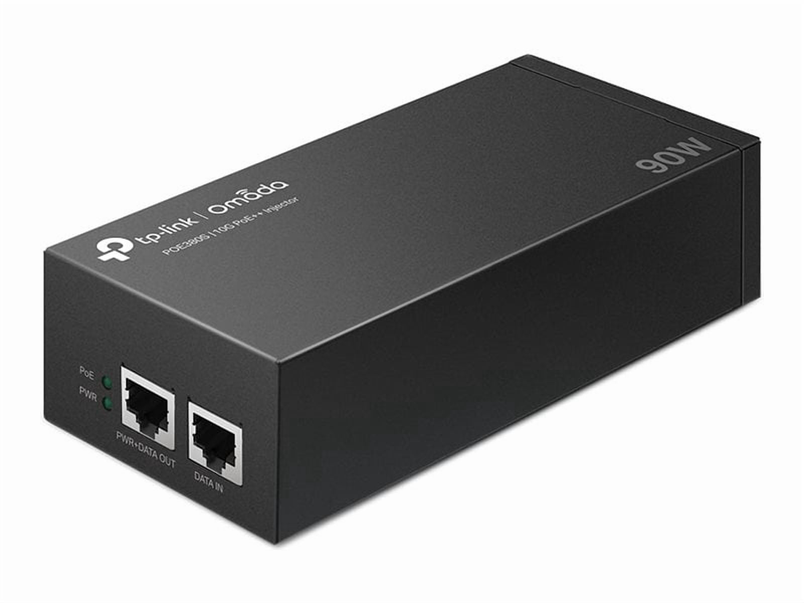 TP-Link Omada PoE++ Injector - 1 x RJ-45 Input Port(s) - 1 x RJ-45 ...