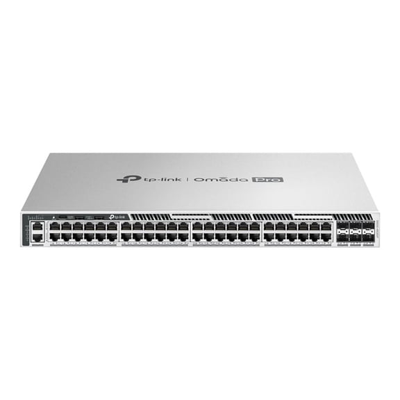 Omada Campus 48-Port Gigabit Stackable L3 Managed Switch with 6? 10G Slots S650048G6XF