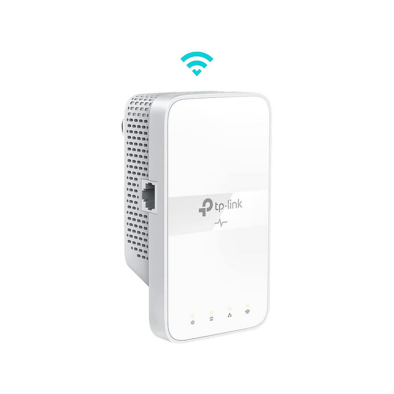 TP-Link Powerline Wi-Fi Extender (TL-WPA7617) - AV1000 Powerline Ethernet  Adapter with AC1200 Dual Band Wi-Fi, Gigabit Port, Passthrough, OneMesh