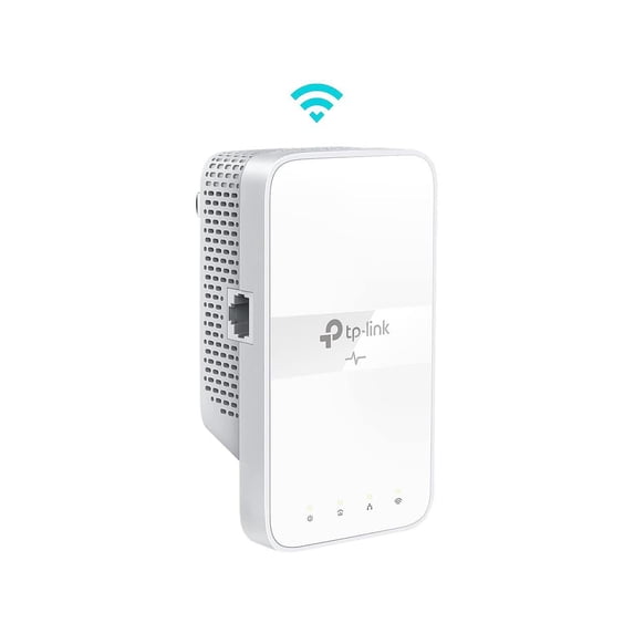 TP-Link Powerline Wi-Fi Extender (TL-WPA7617) - AV1000 Powerline Ethernet Adapter with AC1200 Dual Band Wi-Fi, Gigabit Port, Passthrough, OneMesh, Add-on Unit