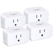 TP-Link Smart Plug Wi-Fi Mini, Energy Monitoring, Compatible with Alexa & Google Home & Samsung SmartThings, Timer, 15A/1800W Max, ETL Certified, 2.4G Wi-Fi Only,