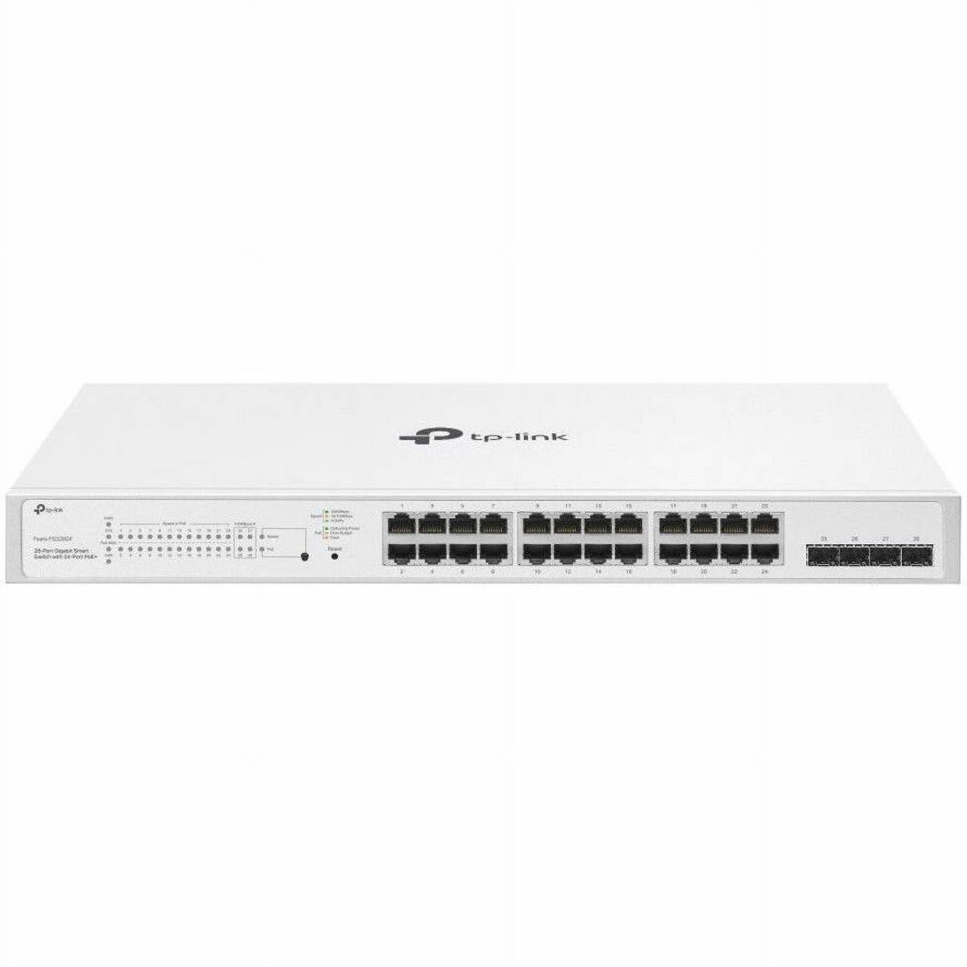 TP-Link Smart Switch Gigabit 28 ports avec 24 ports PoE+ - Walmart.com