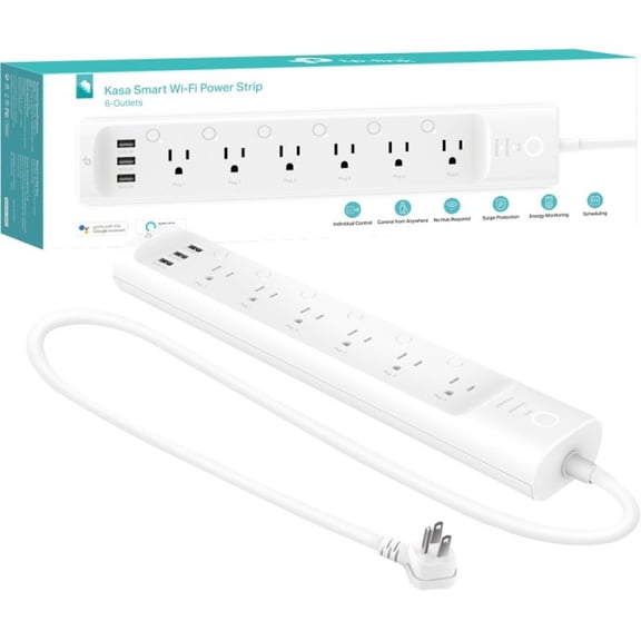 TP-Link Smart Wi-Fi Power Strip 6-Outlet