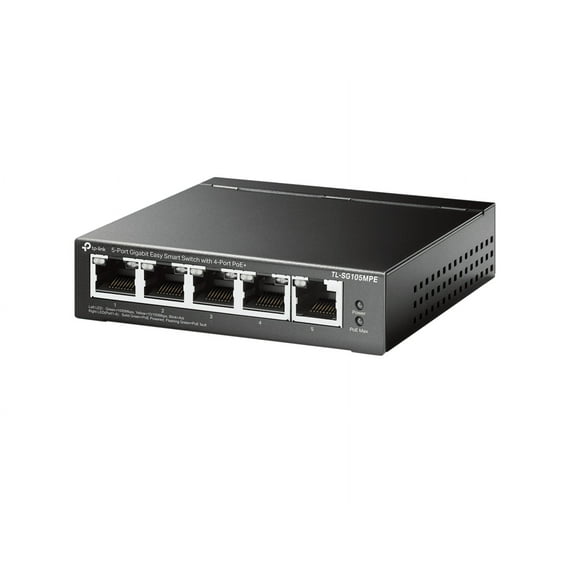 TP-Link TL-SG105MPE 5-Port Gigabit Easy Smart Switch with 4-Port PoE+