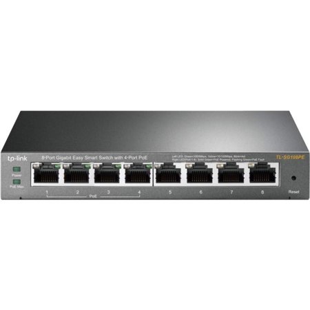 TP-Link TL-SG108PE 8-Port Gigabit Easy Smart Switch w/ 4-Port PoE