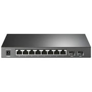 TP-Link JetStream 8-Port Gigabit Smart PoE+ Switch with 2 SFP Slots TLSG2210PV3