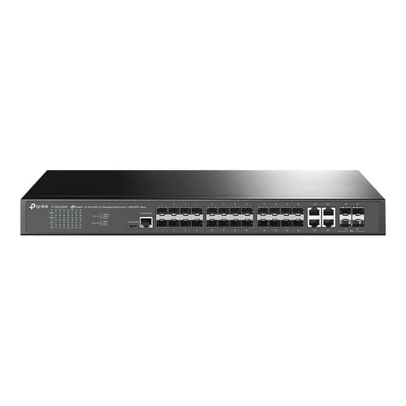 TP-Link TL-SG3428XF 24-Port SFP L2+ Managed Switch with 4 10GE SFP+ Slots