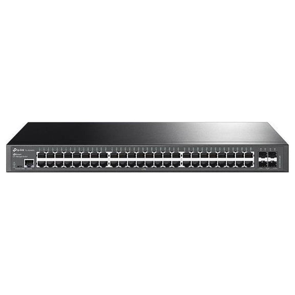 TP-Link TL-SG3452X JetStream 48-Port Gigabit L2+ Managed Switch 4 10GE SFP+ Slot