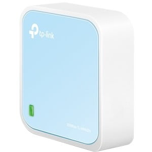 TP-Link N300 Wi-Fi Nano Travel Router with Range Extender/Access Point/Client/Bridge Modes (TL-WR802N)