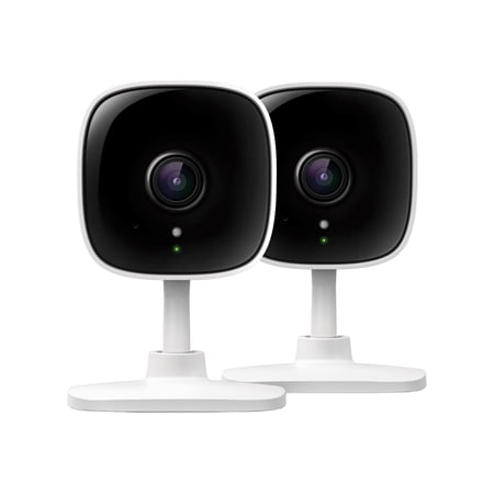 Tapo C110 - Network surveillance camera - color (Day&Night) - 3 MP - fixed focal - audio - wireless - Wi-Fi - H.264 - DC 9 V (pack of 2)