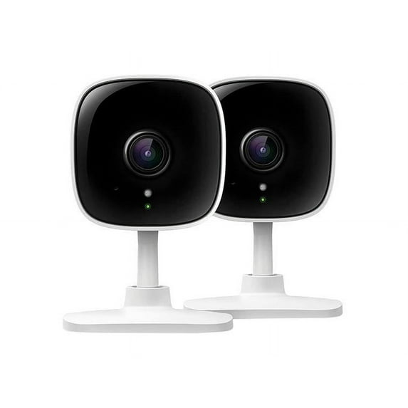 TP-Link Tapo 2K Security Camera for Baby Monitor, Dog Camera w/ Motion Detection, 2-Way Audio, Night Vision, Cloud &SD Card Storage (Up to 256 GB), Works with Alexa & Google Home, 2-Pack (C110P2)