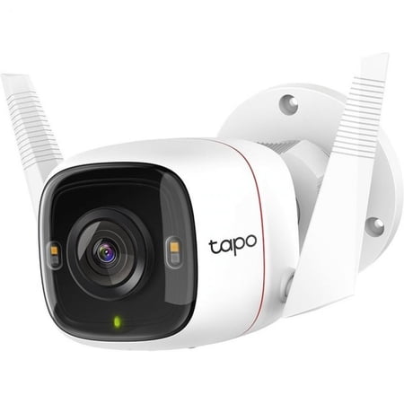 TP-Link Tapo Night Vision 2K QHD Outdoor CCTV Surveillance Camera, White