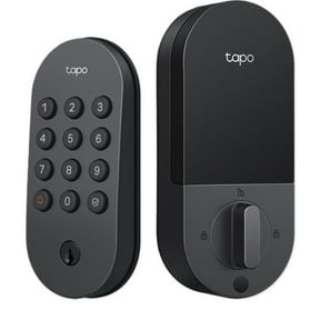 TP-Link Tapo Smart Door Lock with Deadbolt and Long-Lasting Battery - Replaces Most Locks, Keyless Entry, Easy Install, Bluetooth, In-App Access & Monitoring - No Subscription Required- DLW10