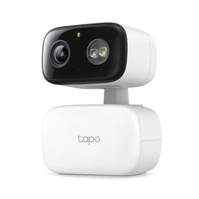 TP-Link Tapo TCW30 Indoor/Outdoor HD Security Camera with Pan/Tilt, Sound & Light Alarm, AI Detection & Local Storage Enjoy 24/7 Coverage with No Subscription Costs