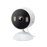 TP-Link Tapo TCW61 Indoor/Outdoor HD Security Camera with Color Night Vision, Free Smart AI Detection, No Subscription Needed, 2-Way Audio, Local Storage, Alexa & Google Home Compatible
